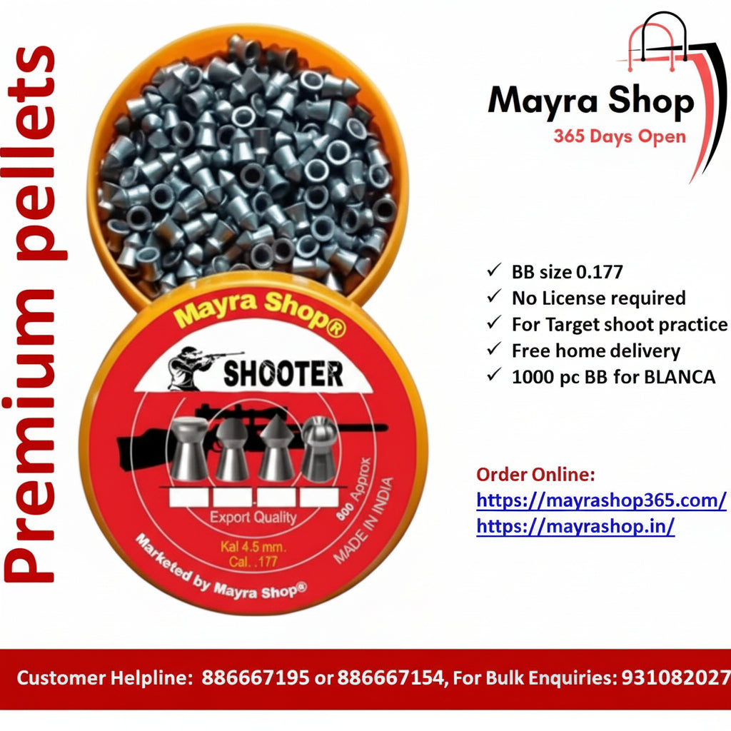 Mayra Shot shooter pellets | Shooter pellets (approx 500pc) Mayra Shop®air gun mayrashop365
