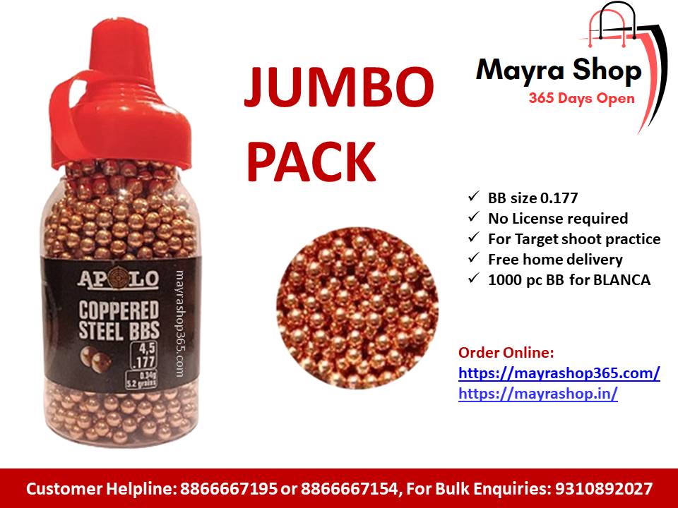 Blanca & Co2 Bbs | 0.177 Cal | 4.5mm | 1000 pcs - Mayra Shop 365