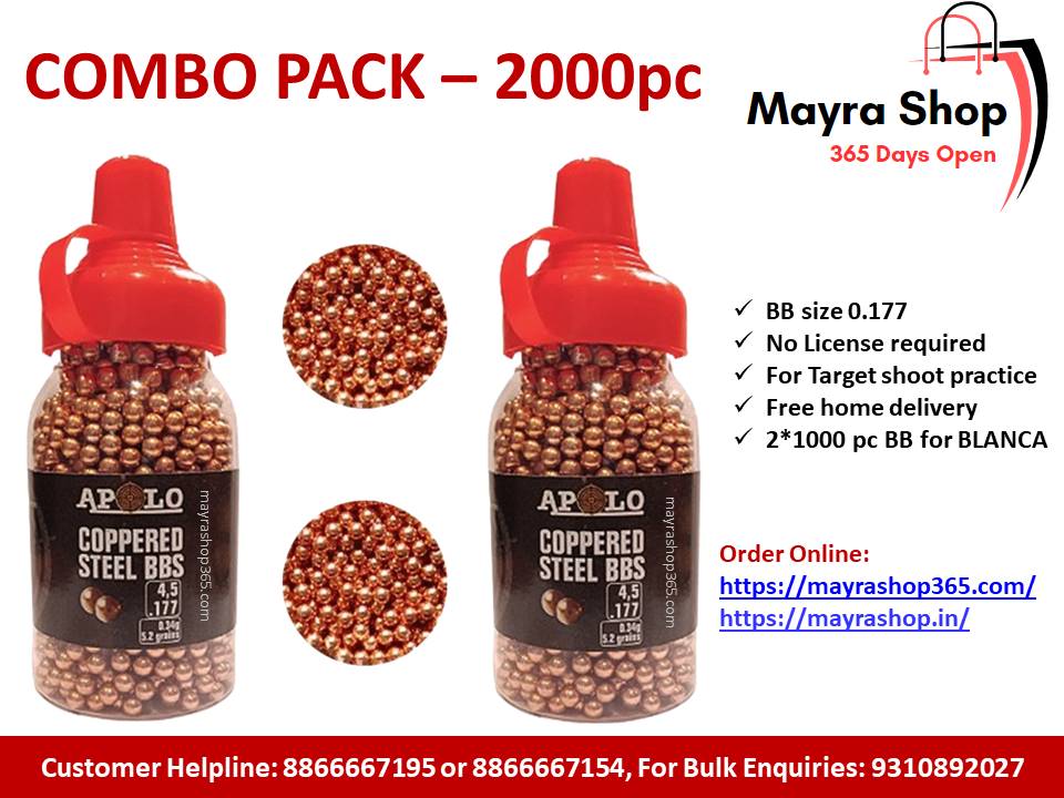 Apolo Steel BBs .177 / 4.5 mm - 2000 pcs