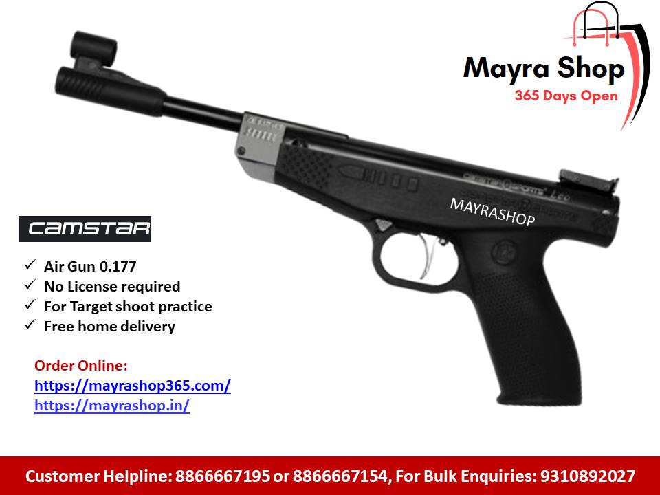 Air Pistol | CAMSTAR Sports LEO | LEO Spring Air Gun | - Mayra Shop 365