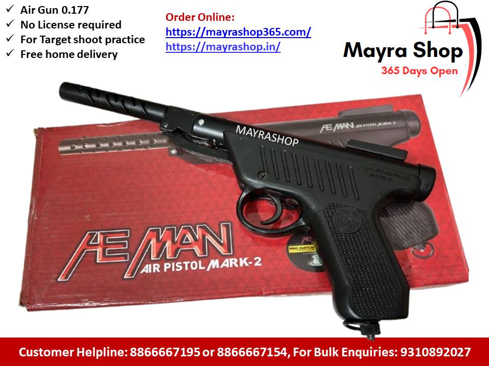 Airgun | Heman Mark 2 (Black) - Mayra Shop 365
