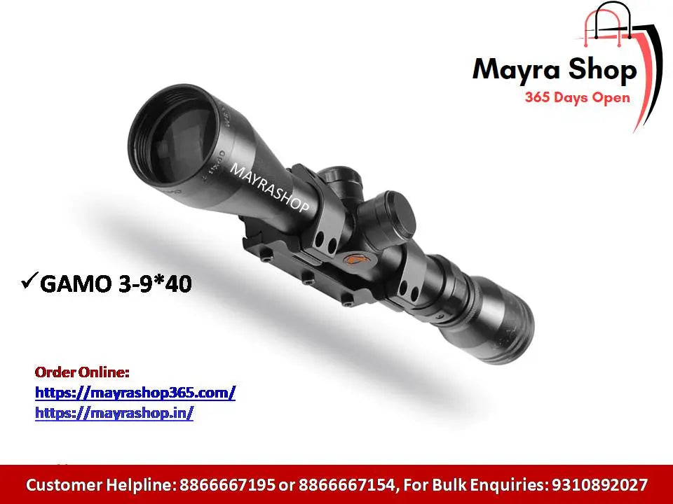 Gamo 3-9 *40 Scope - Mayra Shop 365