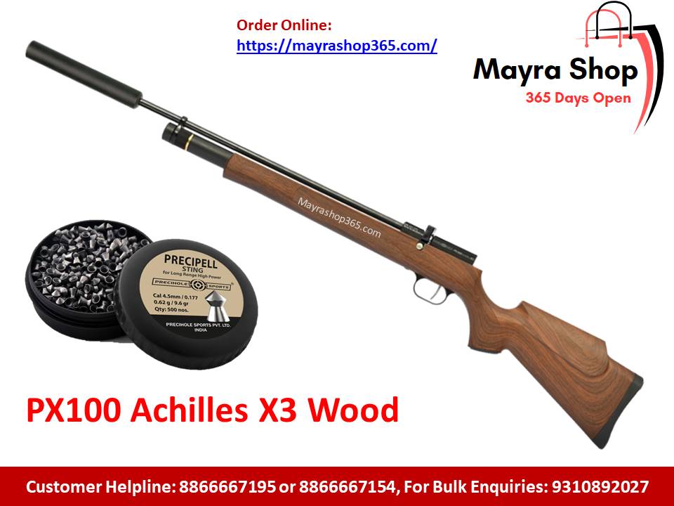 Precihole PX100 Achilles X3 Wood Air Rifle | Sports Air Riffle |