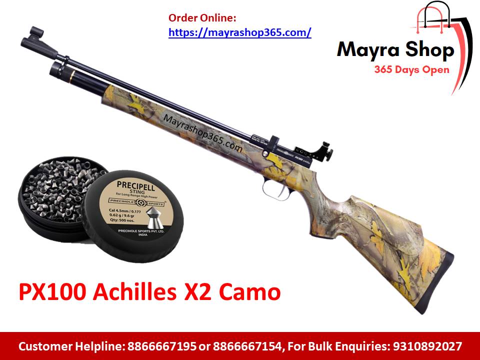 Precihole PX100 Achilles X2 Camo Air Rifle | Sports Air Riffle |