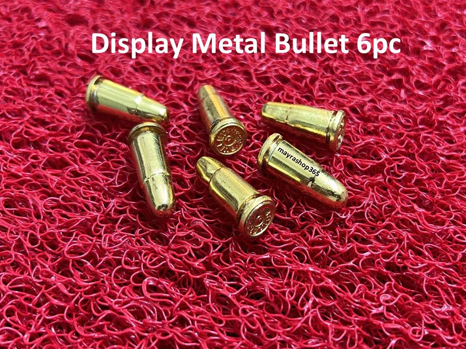 9MM Dummy Metal bullet | Fake Display bullet | 9mm Replica bullet Apolo