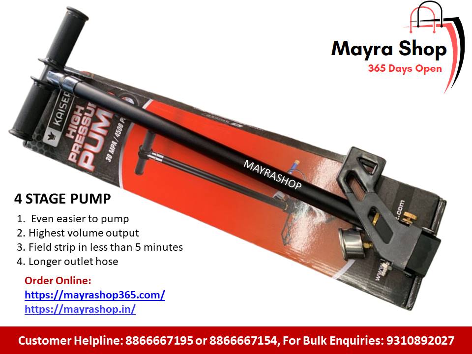 PCP Pump | Air rifle pump | 4 stage air gun pump