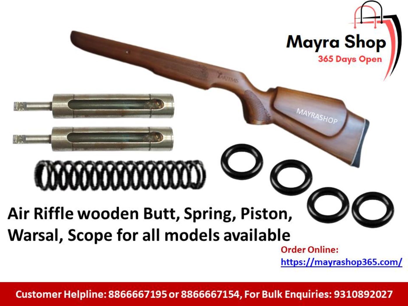Rifle Spare parts - Mayra Shop 365
