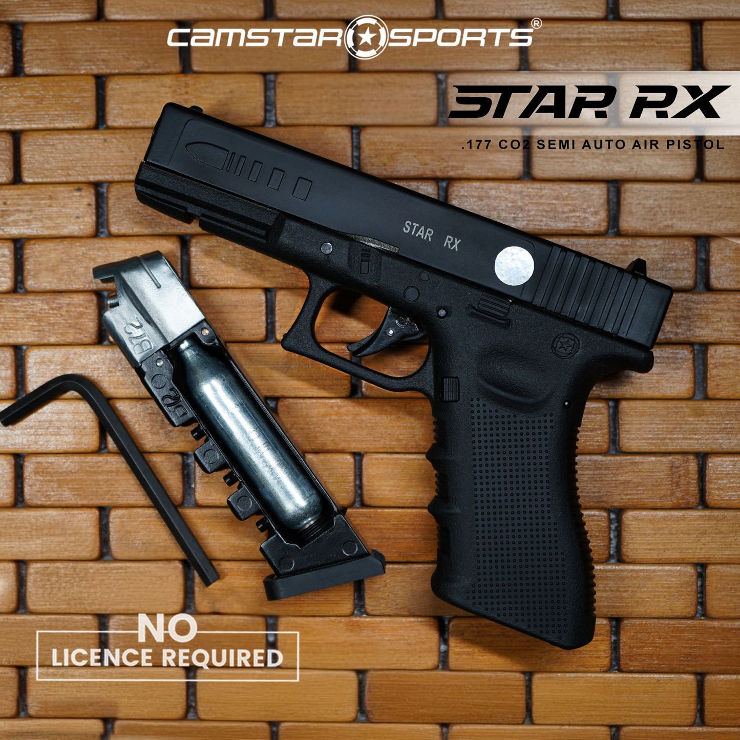 CAMSTAR RX CO2 Gun | CO2 Air Pistol | GEN3 Gun | - Mayra Shop 365