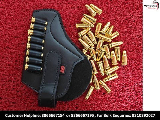 Premium gun holster/cover with dummy metal bullets Mayra Shop®air gun mayrashop365
