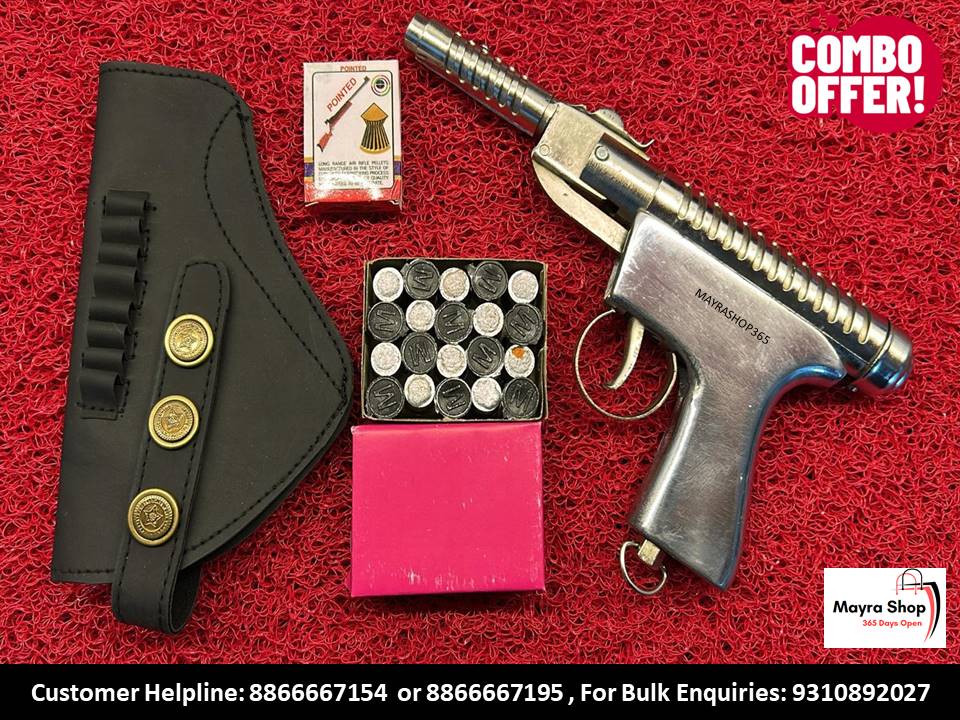 Air Gun Thunder pistol 007 model gun full metal air gun sound cork gun for shooting purpose