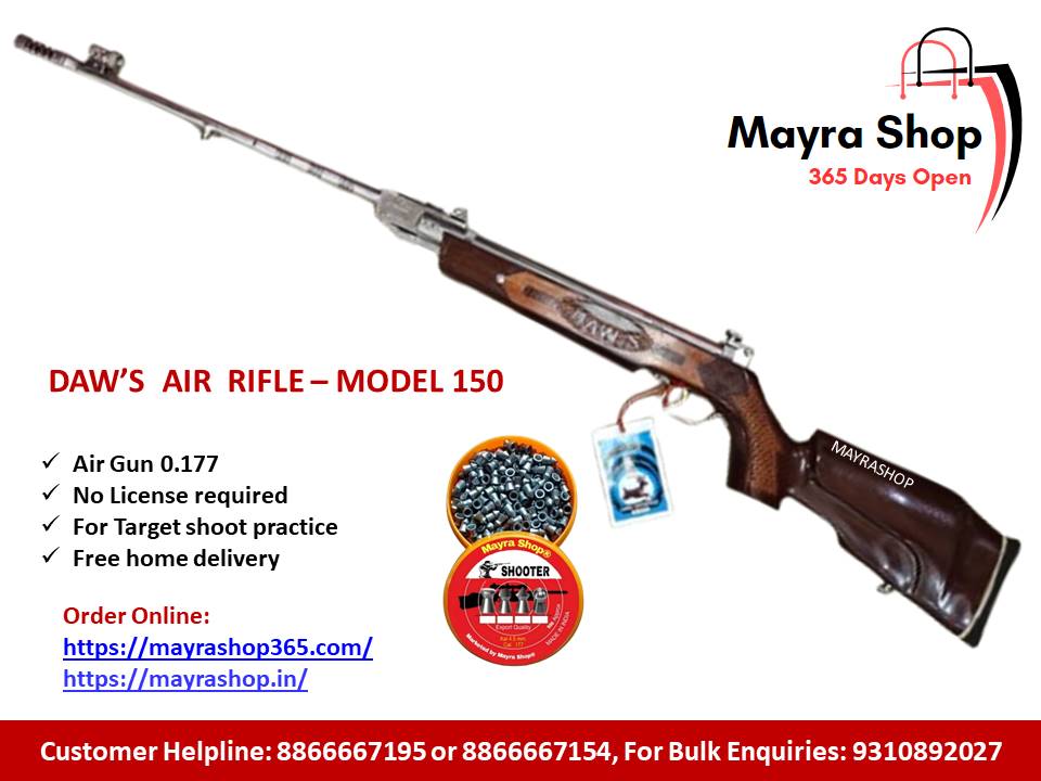DAW'S AIR RIFLE MODEL 150 | BEST SHOOTING AIR GUN Mayra Shop 365air gun mayrashop365