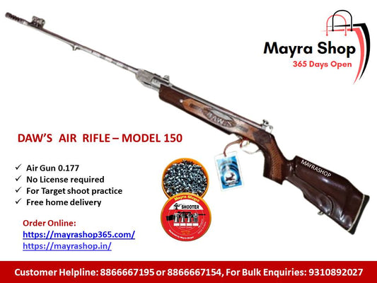 DAW'S AIR RIFLE MODEL 150 | BEST SHOOTING AIR GUN Mayra Shop 365air gun mayrashop365