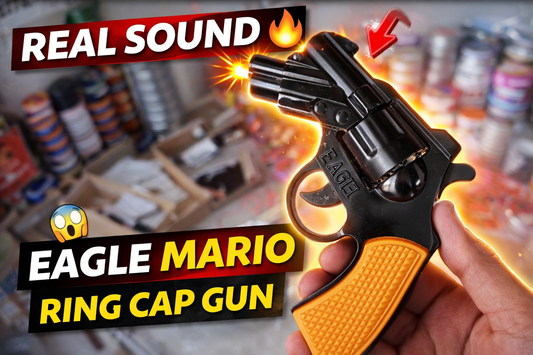 Missile gun for Diwali Festival - Metal Body Ring Cap Gun - Metal Sixer revolver (Copy) Mayra Shop®air gun mayrashop365