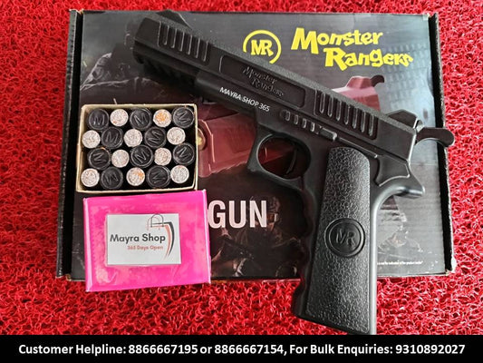 Monster Mouser Sound Gun - New Fiber gun with triple power cork box - feels like real gun