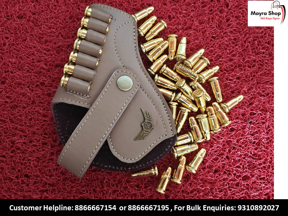 Premium gun holster/cover with dummy metal bullets Mayra Shop®air gun mayrashop365