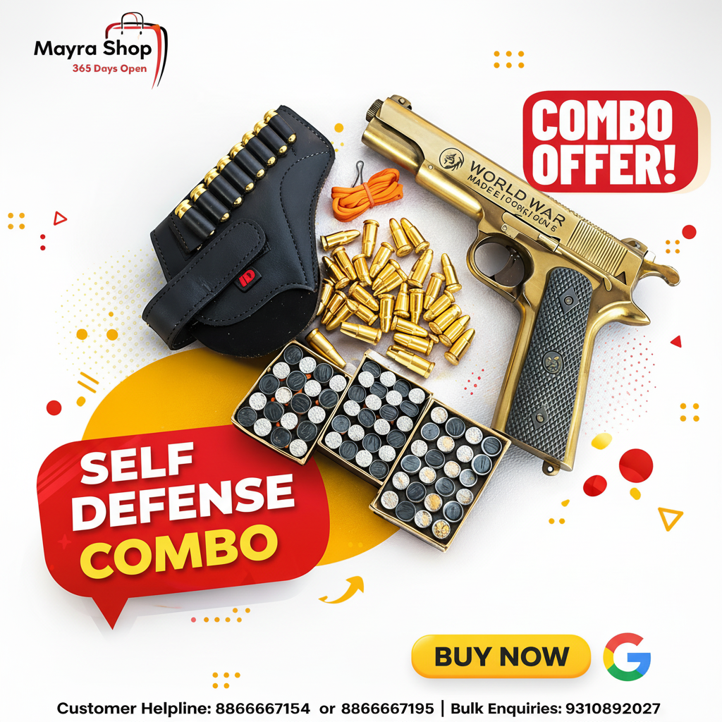world war sound gun, cork gun combo, loud sound toy gun, self defense toy gun India, cap gun with bullets, realistic sound gun, Mayra shop gun, toy gun combo offer, loud blast cork gun