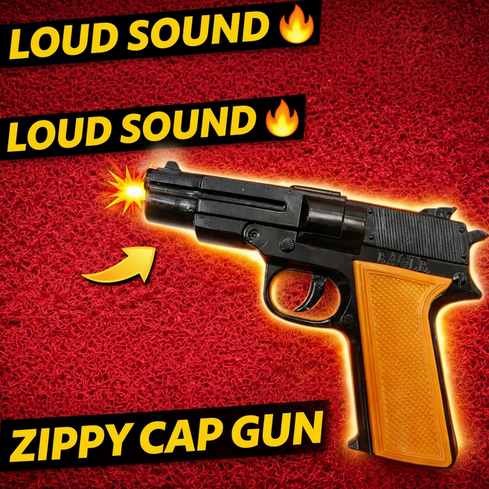 Zippy Eagle Ring Cap Gun Toy Classic – Loud Sound Kids Toy Gun | Safe ...