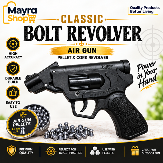 BOLT Revolver Air Gun black - Mayra Shop