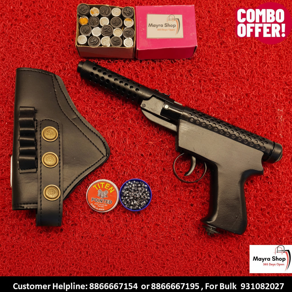 Bullet mark 2 full metal Air Gun Combo - Precision Air Pistol for All Mayra Shop 365air gun mayrashop365