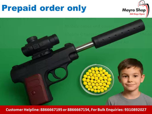 Kids toy gun for birthday gift