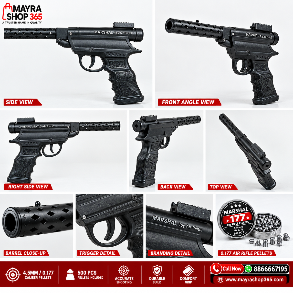 Marshal Air Gun multi angle images