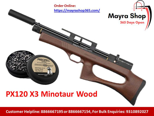 Precihole PX120 Minotaur Wood X3 Air Rifle | Sports Air Riffle | - Mayra Shop 365
