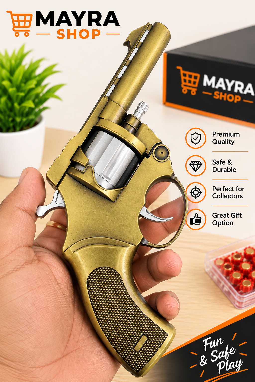Ring Cap Gun Toy front view