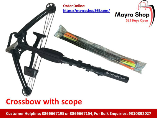 crossbow with scope